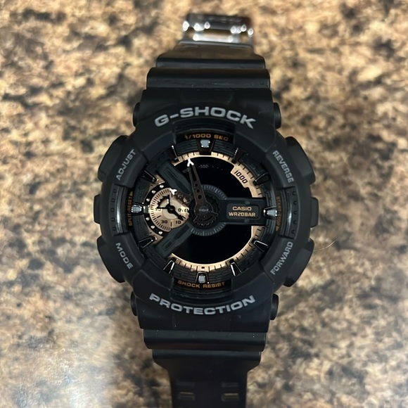 ⌚️ EUC G-Shock Analog Digital Black Resin Watch - Picture 6 of 8